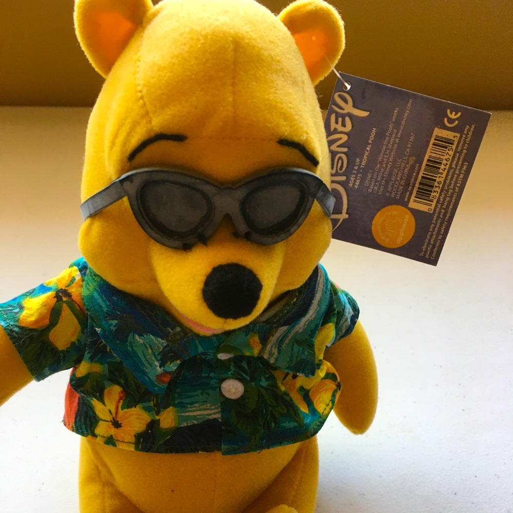 NWT Stuffed Pooh Bear from Disneyland
